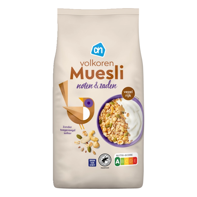AH Volkoren muesli noten & zaden