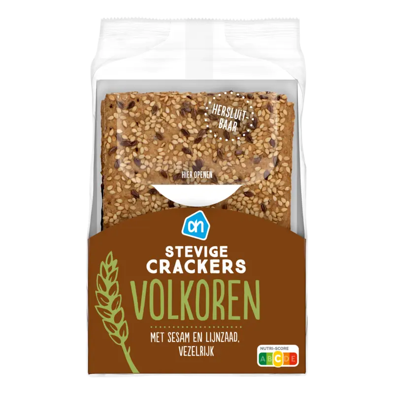 AH Stevige crackers volkoren