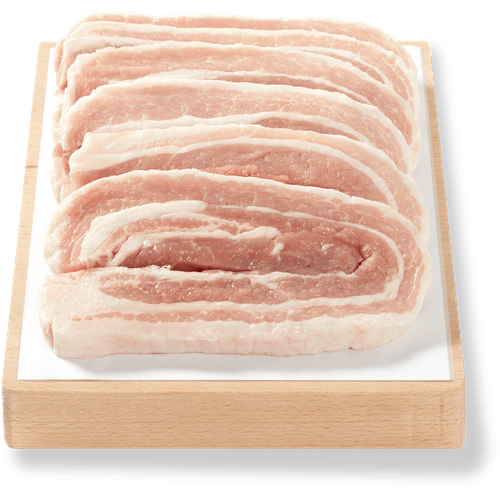 Speklap naturel 6 st.