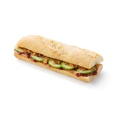 Spar broodje wit pittige pindakaas