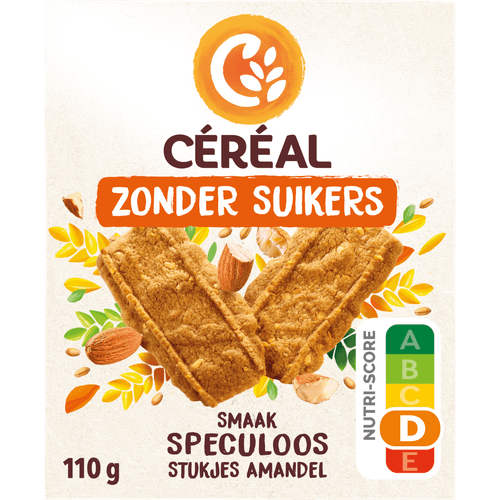 Céréal Koekjes speculoos & stukjes amandel