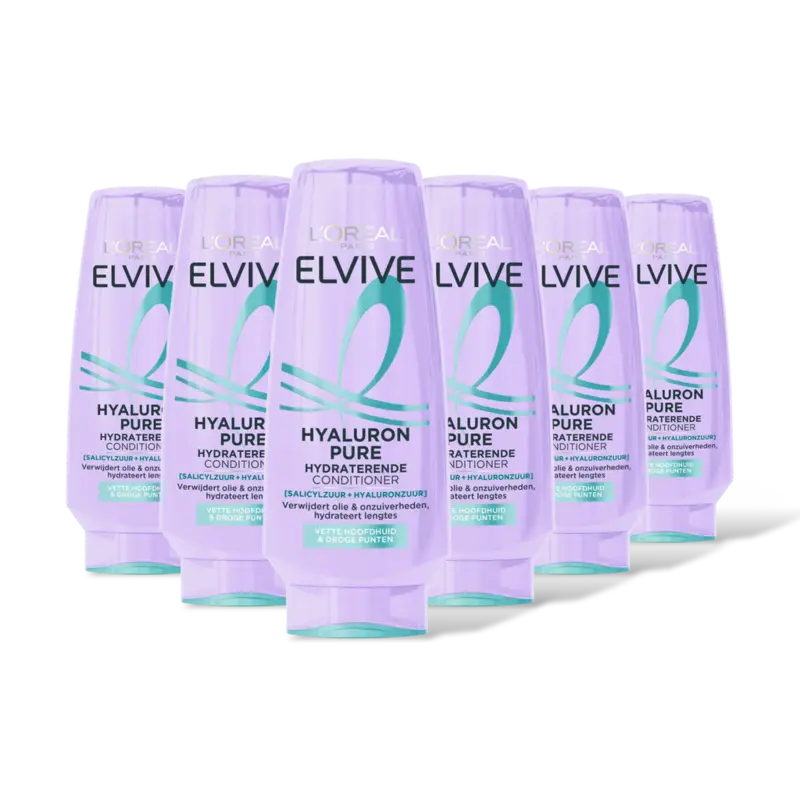 L'Oréal Paris Elvive Hydra hyaluronic pure conditi 6-pack