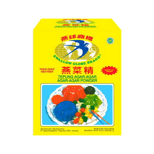 Swallow Globe Brand Agar-agar poeder