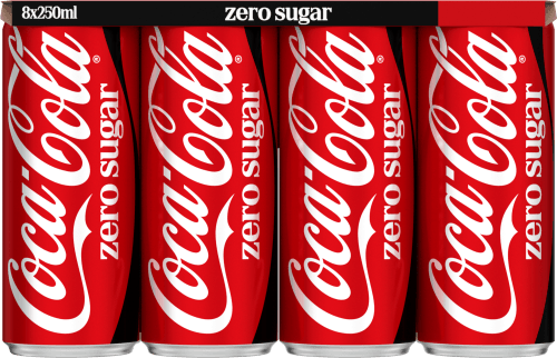 Coca-Cola Zero 8x25 cl