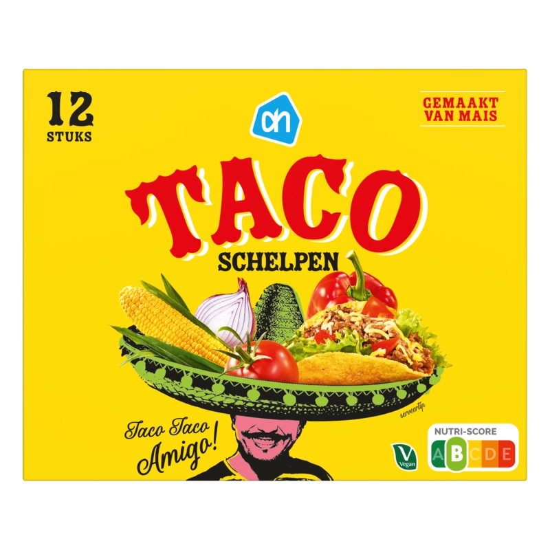AH Taco schelpen