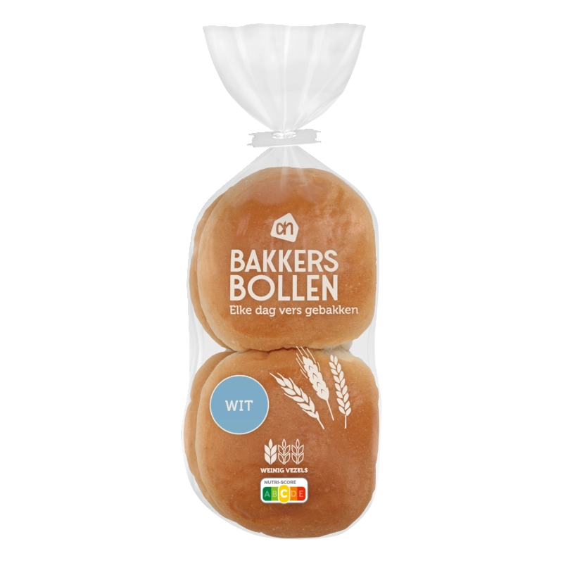 AH Bakkersbollen wit