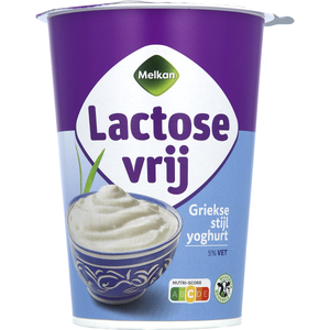Melkan Yoghurt Lactosevrij