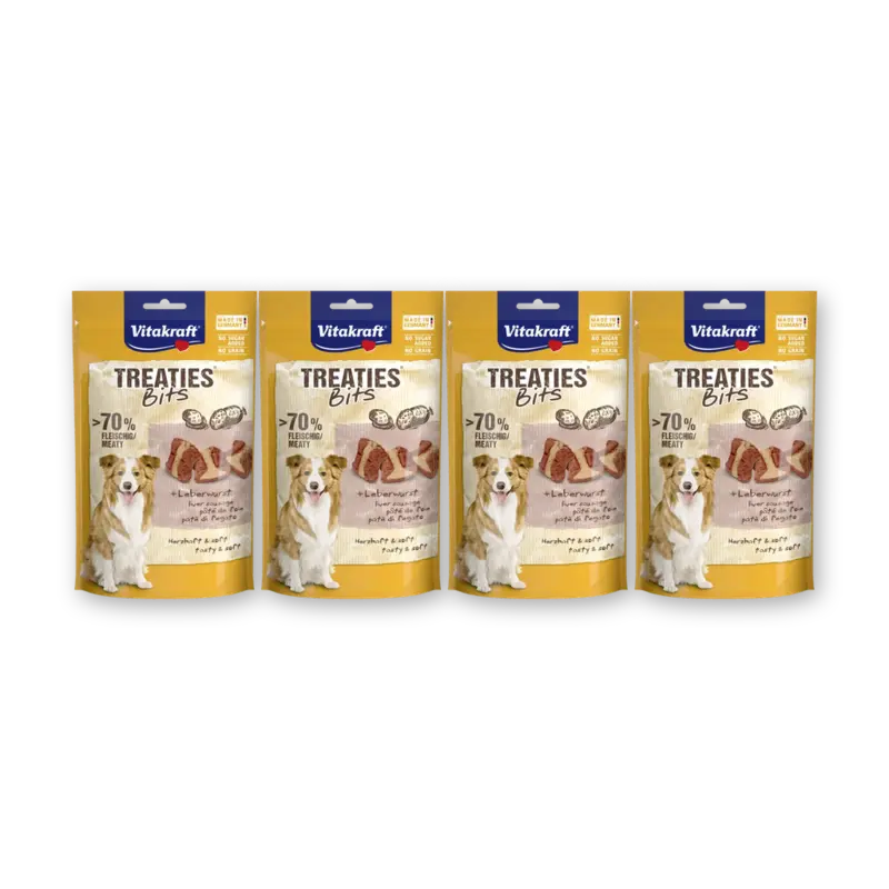 Vitakraft Treaties bits leverworst 4-pack