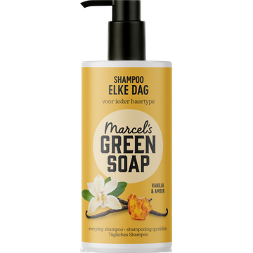 Marcel's Green Soap Shampoo Vanilla & Amber Elke Dag 300 ML