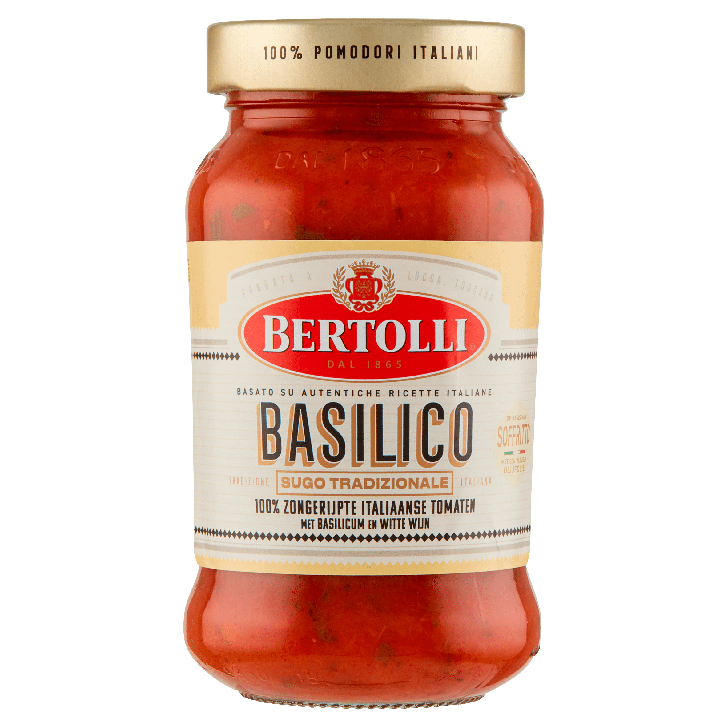 Bertolli Pastasaus Tomaat & Basilicum