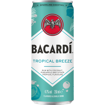 Bacardi Tropical Breeze 250ML
