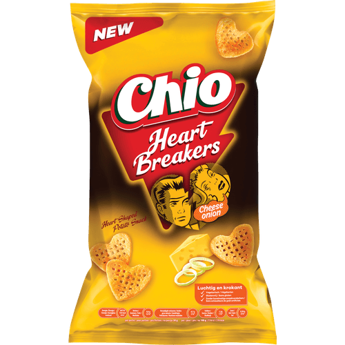 Chio Heartbreakers cheese onion