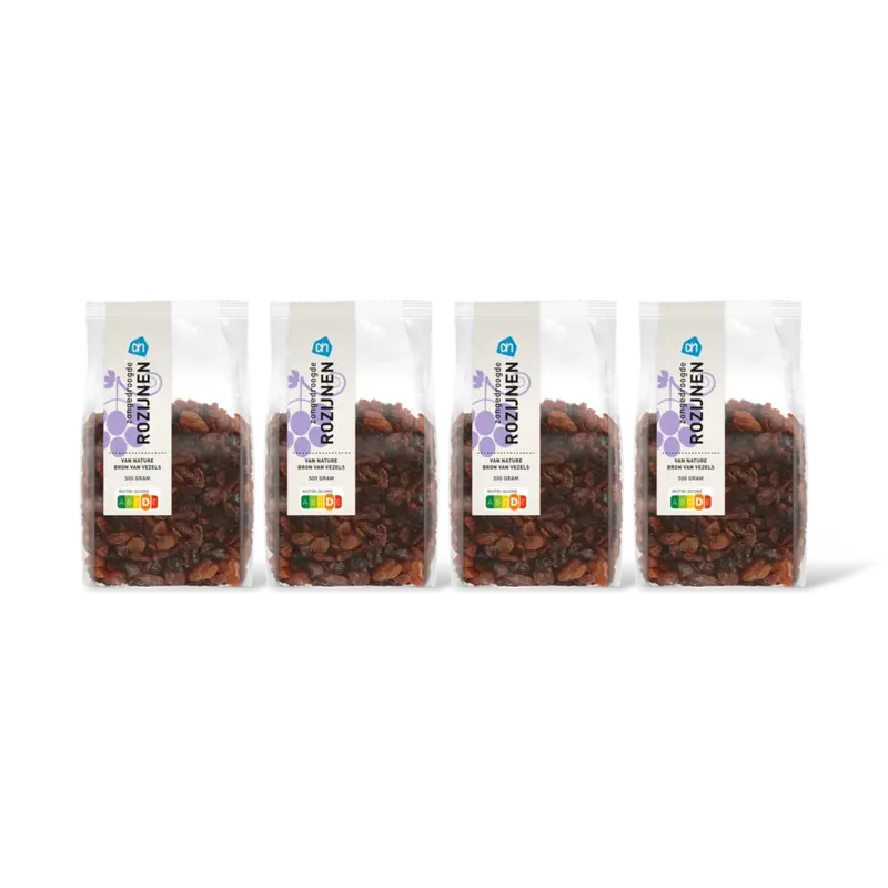 AH Rozijnen zongedroogd 4-pack