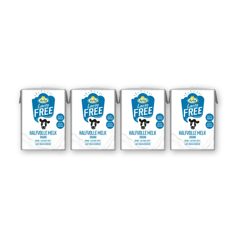 Arla Lactofree houdbare halfvolle melk 4-pack