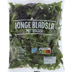 Jonge Bladsla Met Rucola