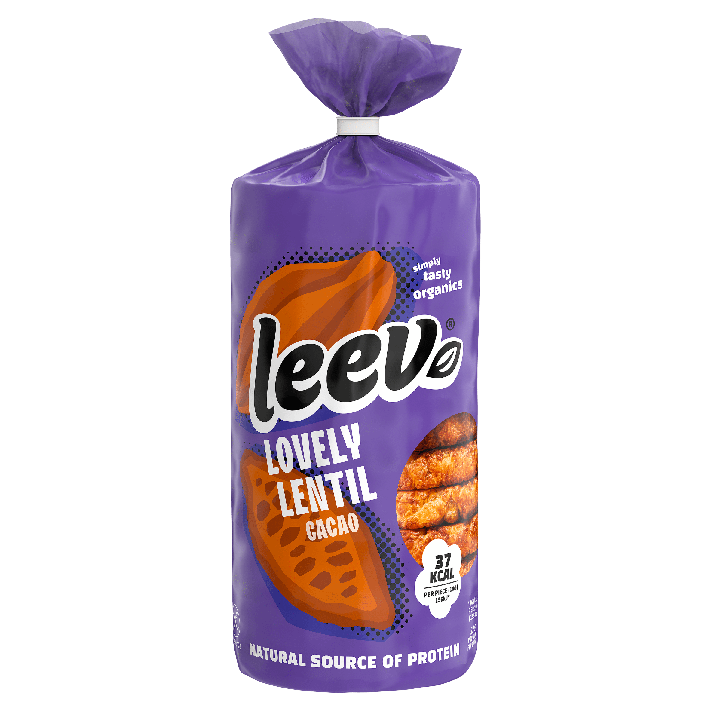 Leev Linzenwafels Cacao