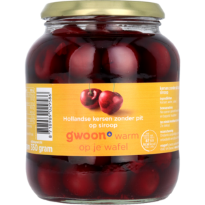 G'woon Kersen Op Siroop