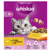 Whiskas kattenvoer senior brokken kip