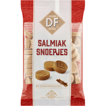 D.F. Salmiak Snoepjes met Zoethoutwortelextract 200 g