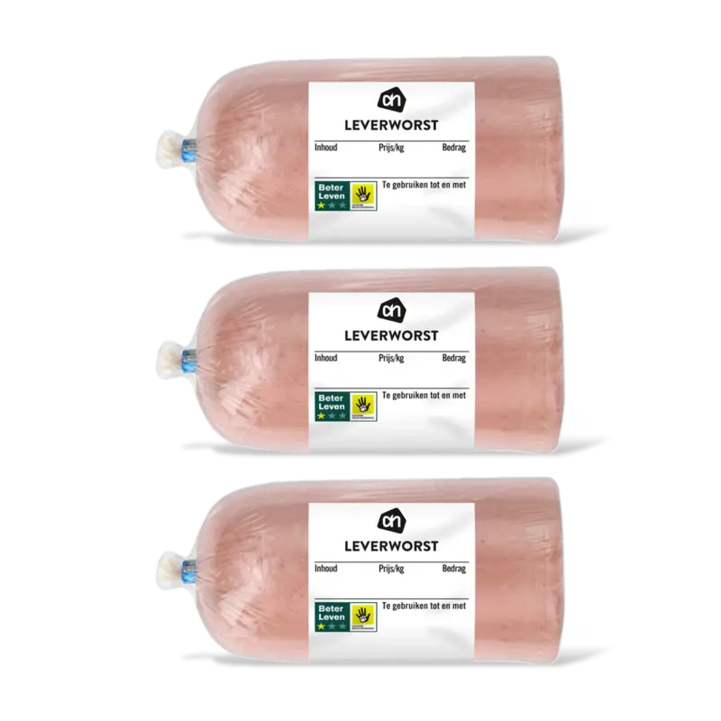 AH Leverworst 3-pack