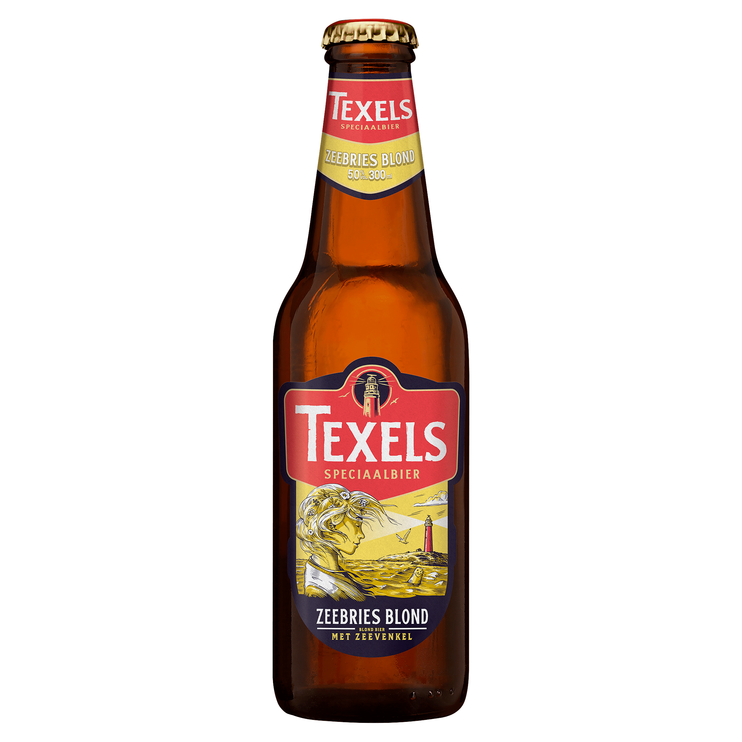 Texels Zeebries Blond bier fles