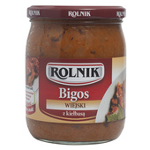 Rolnik bigos zuurkool met boerenworst
