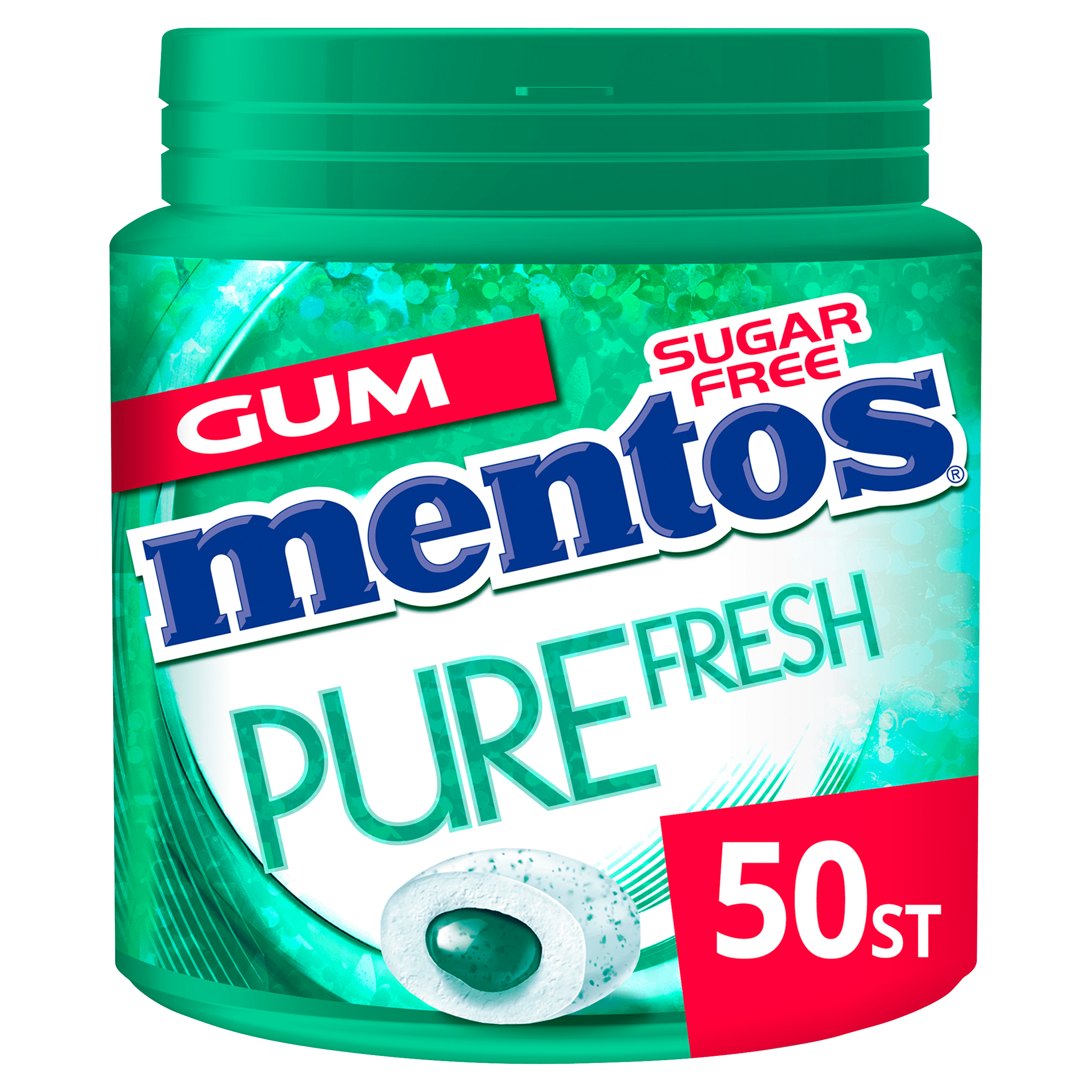 Mentos Pure Fresh Wintergreen 50 st pot