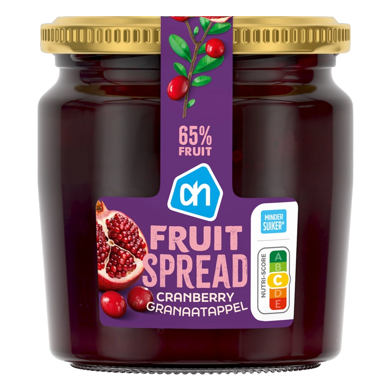 AH Cranberry granaatappel fruitspread