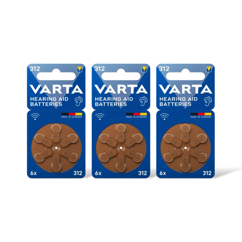 Varta Hearing aid batteries 312 3-pack