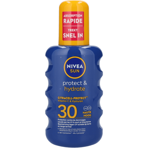 Nivea Zonbescherming spray protect & hydrage spf 30