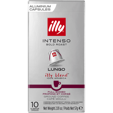 illy Lungo Intenso Koffiecups 10 Stuks