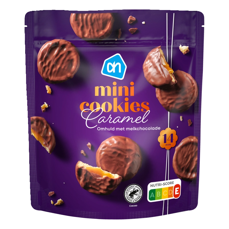 AH Cookie bites karamel koekjes
