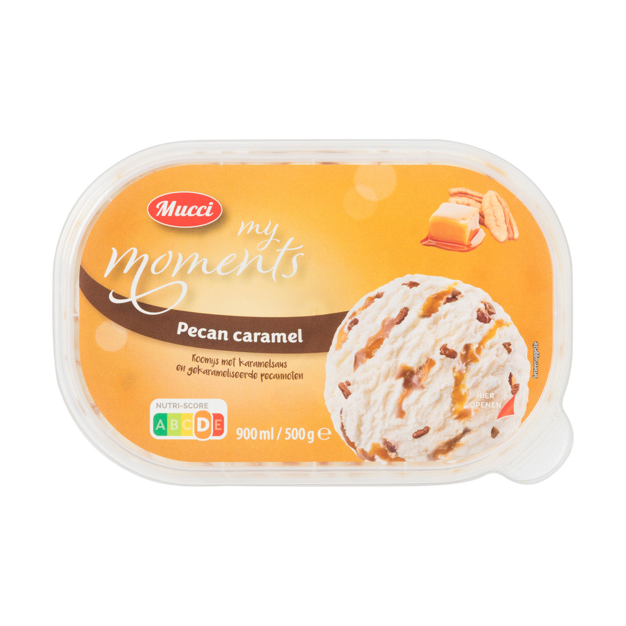 Roomijs pecan-caramel