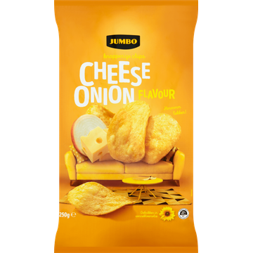 Jumbo Chips Cheese Onion 250 g