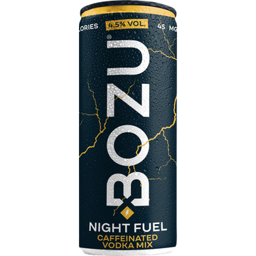 Bozu Night Fuel Vodka Energy 250ML