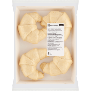 Jumbo - Diepvries luxe roombotercroissants - 4 Stuks
