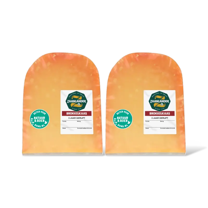 AH Zaanlander Brokkelkaas 48+ stuk 2-pack