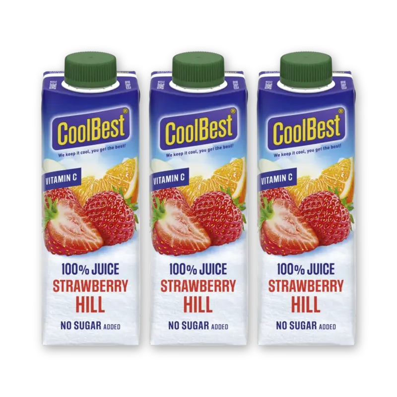 CoolBest Strawberry hill 3-pack