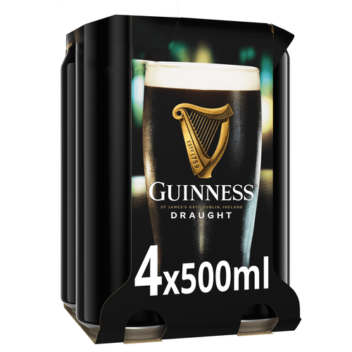 Guinness Stout draught 4x500ml