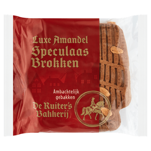 De Ruiter's Banket Luxe amandelspeculaas brokken