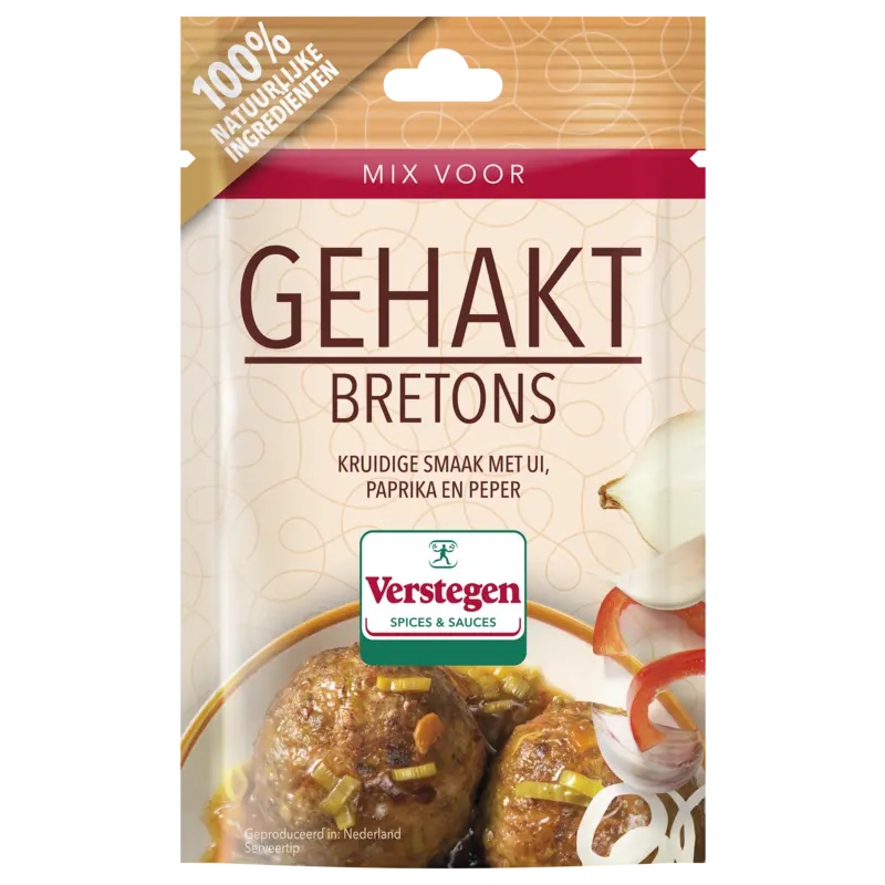Verstegen Kruidenmix voor gehakt bretons