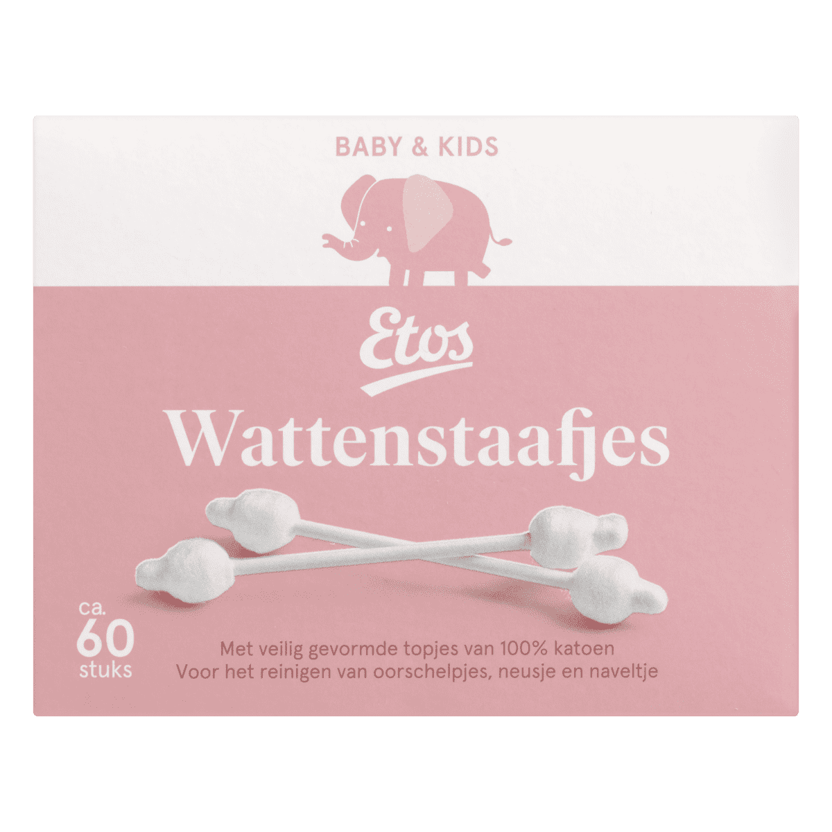 Etos Baby Wattenstaafjes 60 stuks