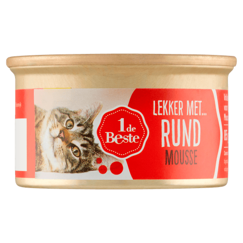 1 de Beste Kattenmousse rund
