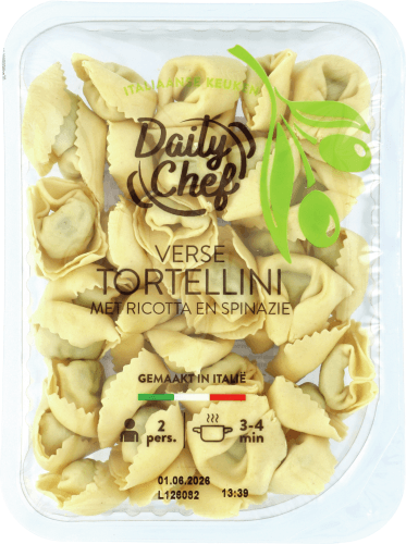 Daily Chef Tortellini ricotta-spinazie
