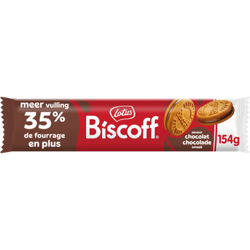 Lotus Biscoff speculoos koek sandwich chocolade 154 g