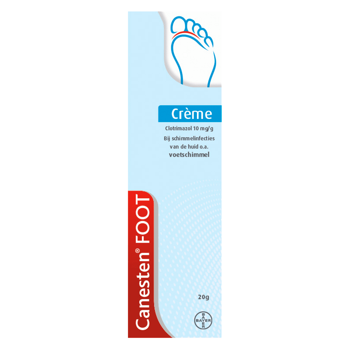 Canesten Foot bij Voetschimmel 20 gram