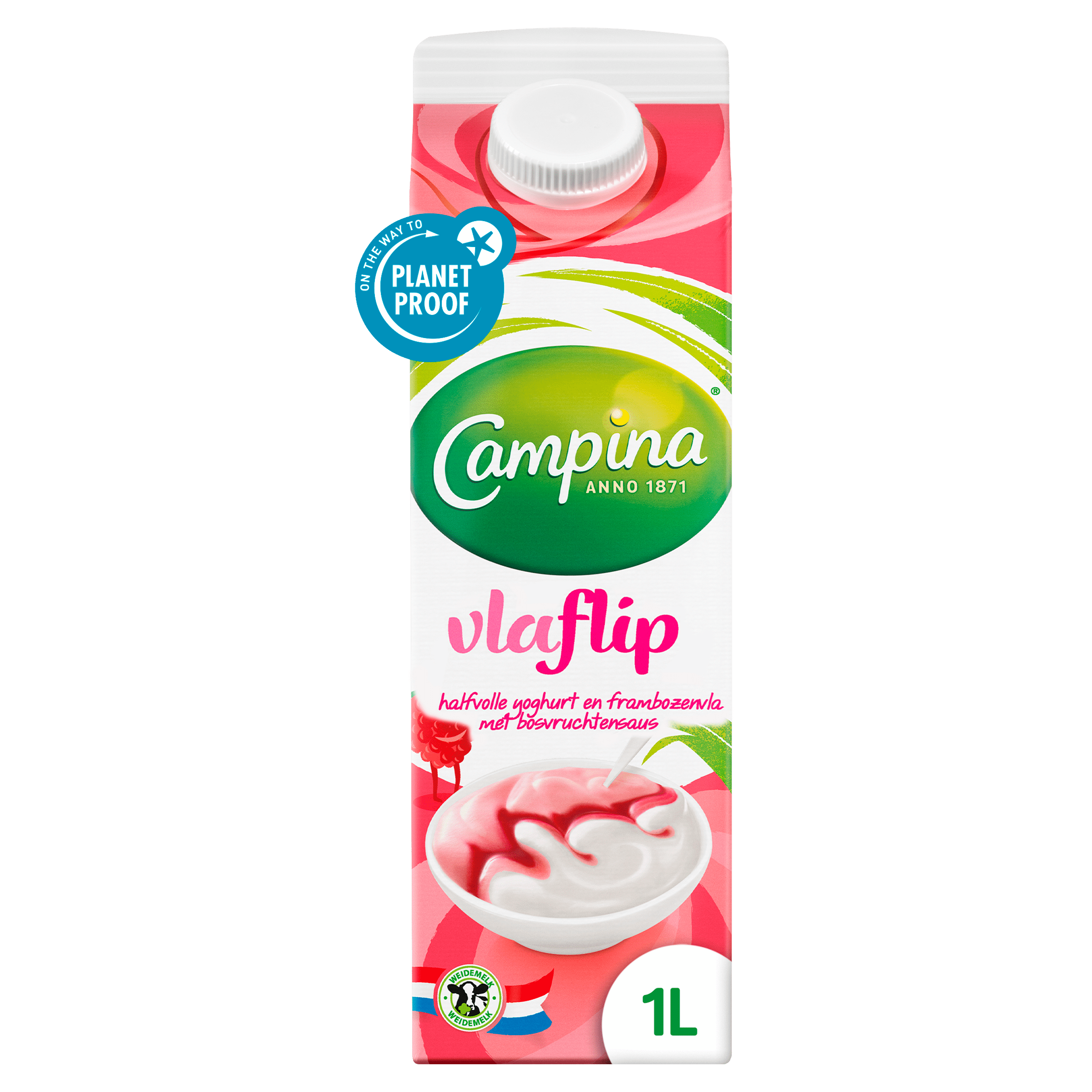 Campina Vlaflip framboos
