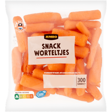 Jumbo Snack Worteltjes 300 g