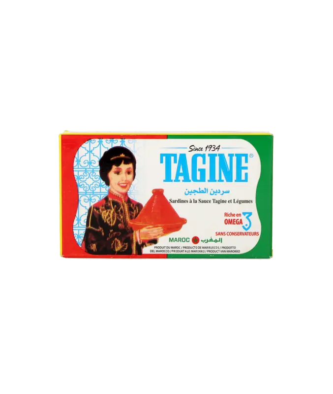 Tagine Sardines in tagine saus en groenten