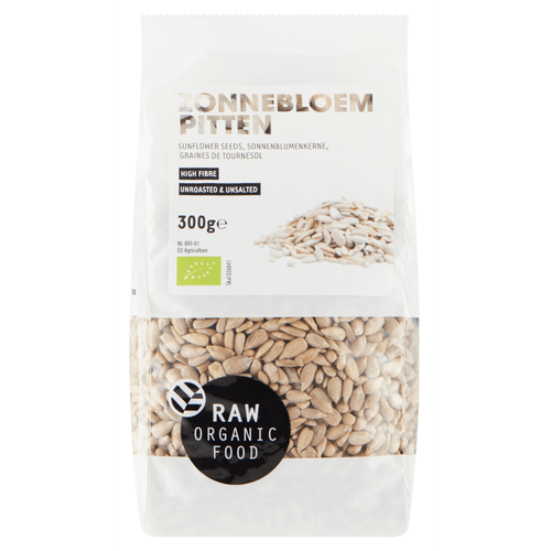 RAW Organic Food Zonnebloempitten biologisch